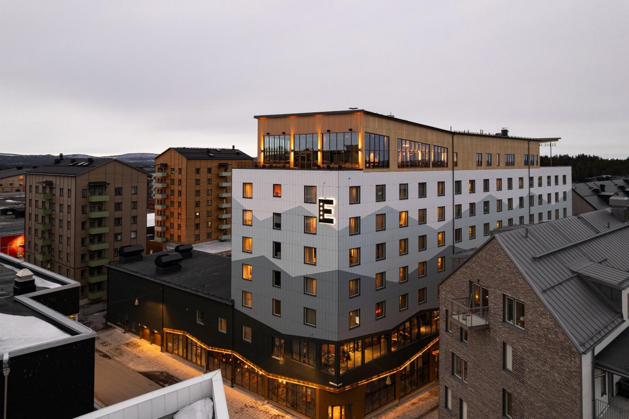 Elite Hotel Frost - Hotel & Spa Kiruna Esterno foto